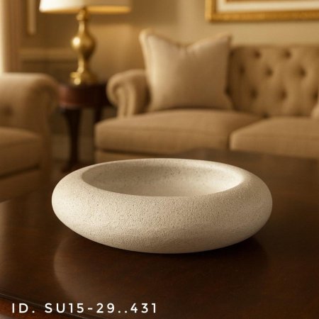 جاط تقديم او ديكور حجر دائري